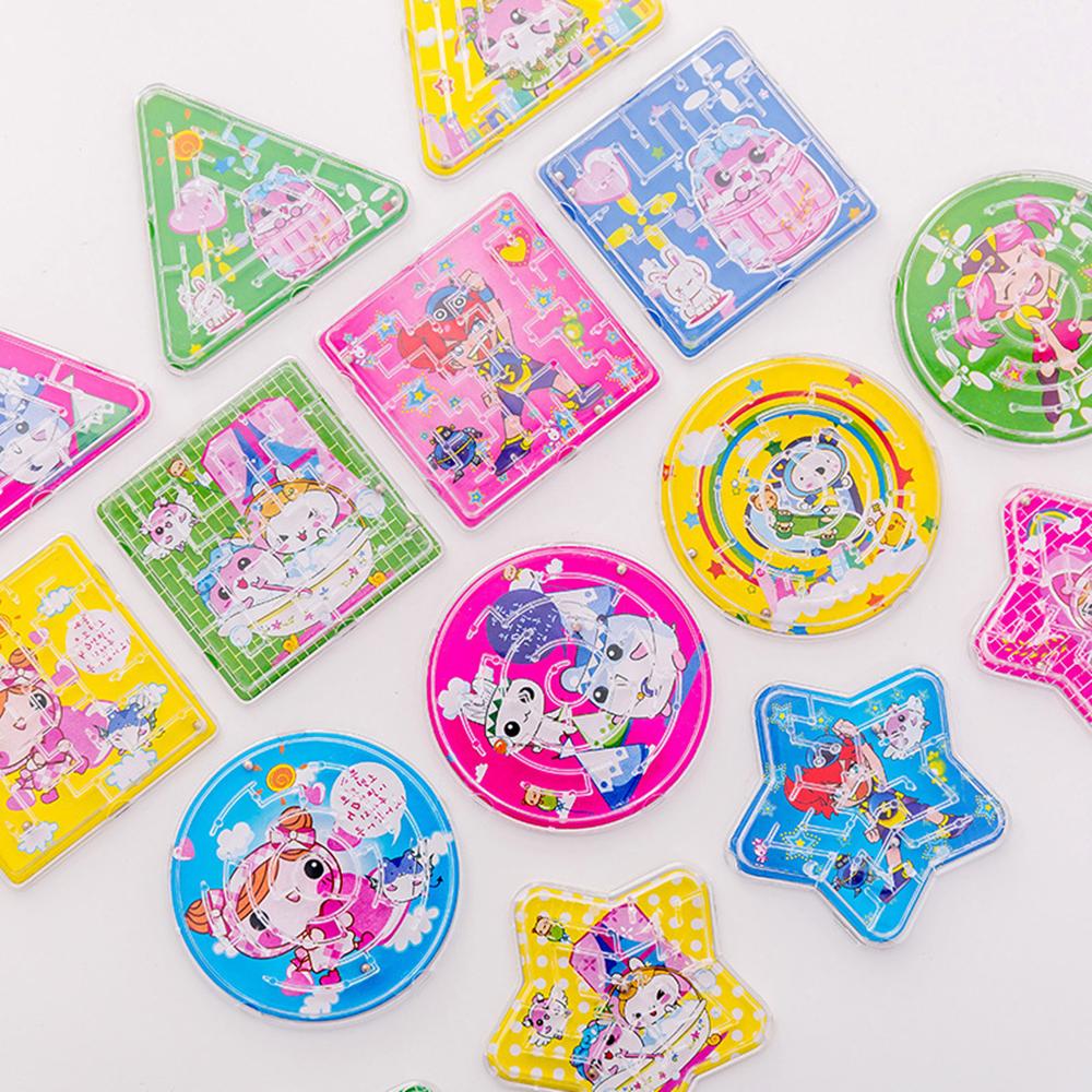 12/30Pcs Kids Party Gifts Fun Track Bead Maze Toy Children's Day Birthday Party Back To School Gift Kindergarten Prize Gift Pack