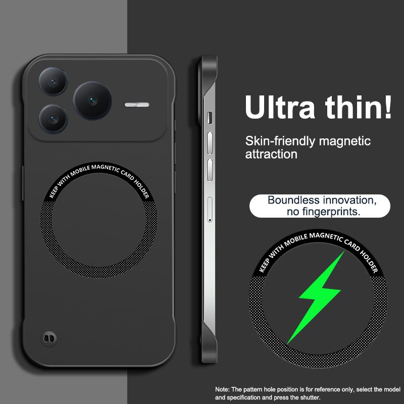 Ультралегкий Магнитный Чехол Без Рамки Для Honor Magic 6 7 8 Pro Lite Win Power 2 400 Pro Матовый Жесткий Чехол С Ощущением Кожи