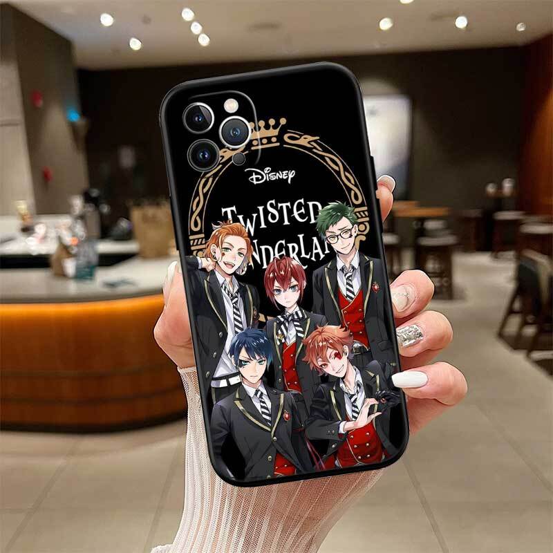 Чехол для телефона Twisted Wonderland для Redmi Note 12 12S 12C 13 13C 13R 14 14S 14R 14C 11A 13X A3 A3X A4 A5 Pro Max Plus
