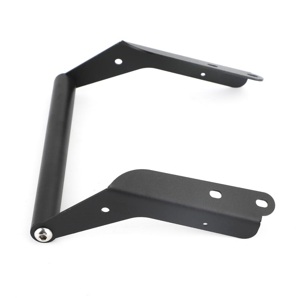 Black GPS Phone Bracket Holder Rod Fit for Kawaski Versys 1000 KLZ1000 2019-2023