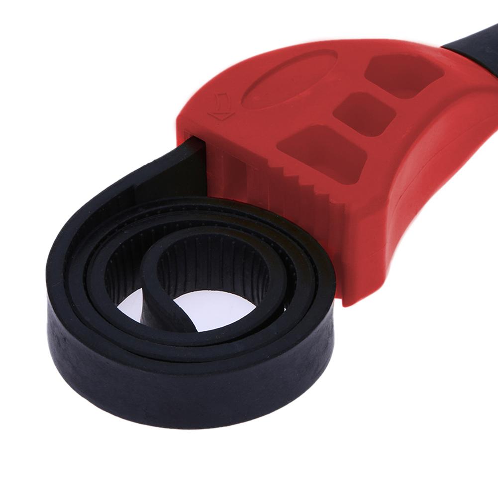 6/8 Inch Strap Spanner Puller Multifunctional Belt Wrench Tools Belt Wrench Oil Filter Puller for Water Filter Plumbing Sink