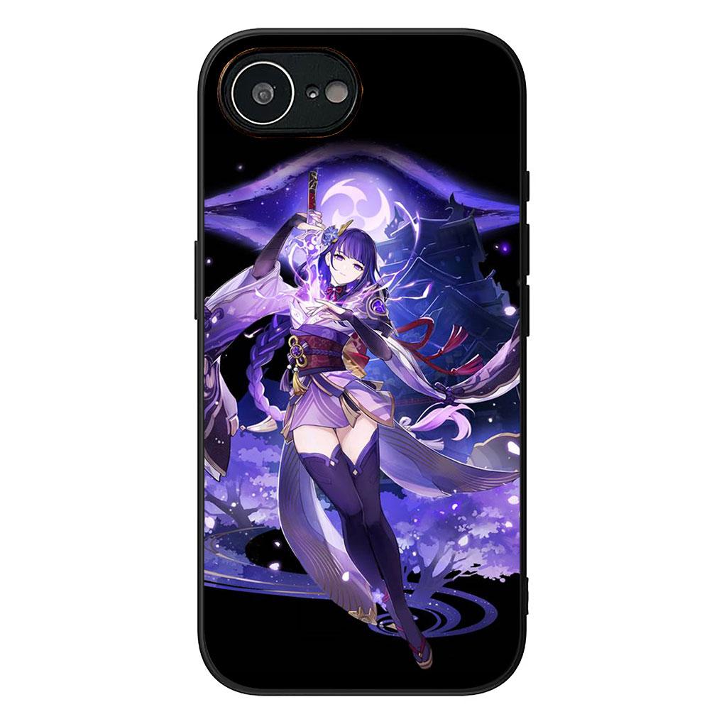 Чехол для телефона для Xiaomi Poco C75 C65 C71 C85 X7 X6 X5 F7 F8 Ultra F6 Pro Корпус Case Baal Raiden Shogun Genshins Impacts Venti