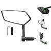 Mountain Bike Left Mirror Bike Handlebar Rearview Mirror Rotatable Anti Shake Bike Mirror