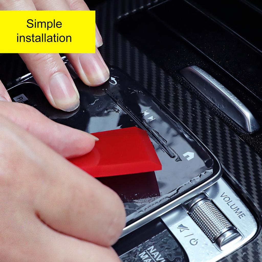 Пленка для кнопок мыши центральной консоли автомобиля, защитная пленка TPU для W213 W205 W177 W247, защитная пленка, аксессуары для салона автомобиля