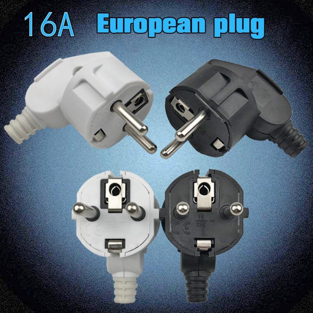 PP Shell Euro Plug 16A/250V Connecting Plug New Detachable Plug  Home