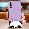Мультяшный чехол для телефона с пандой для Motorola Edge 60 50 40 Pro 60 50 40 30 Ultra Neo Fusion Moto G Play G Stylus G Carcasas