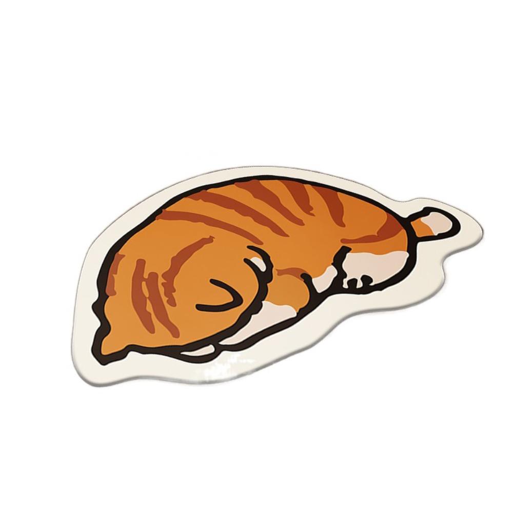 Thick Furry Carpets Cartoon Entrance Mat Toilet Mat Tiger Carpet  Living Room