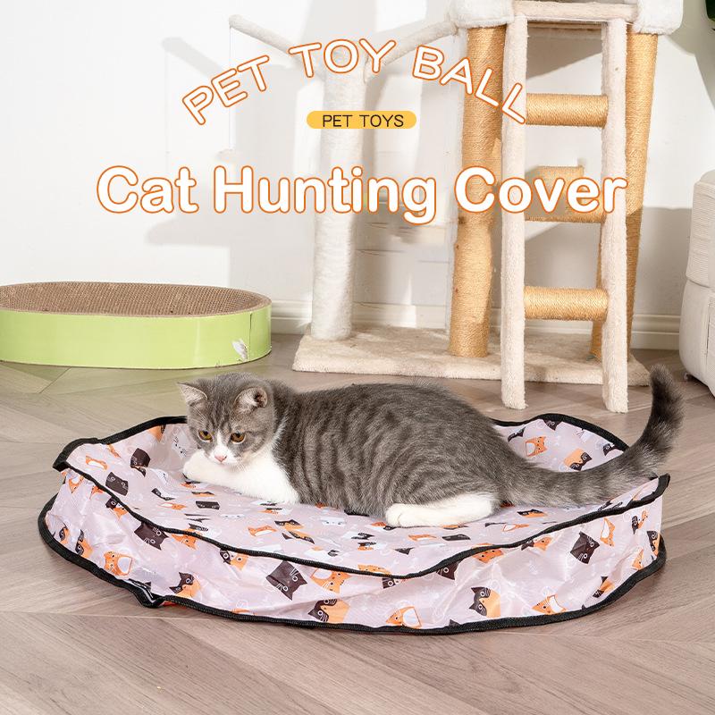 Интерактивные игрушки для кошек, мяч, быстро катящийся в мешочке, прятки, игрушка для котят, активируемая движением, интерактивная игрушка для кошек для помещений