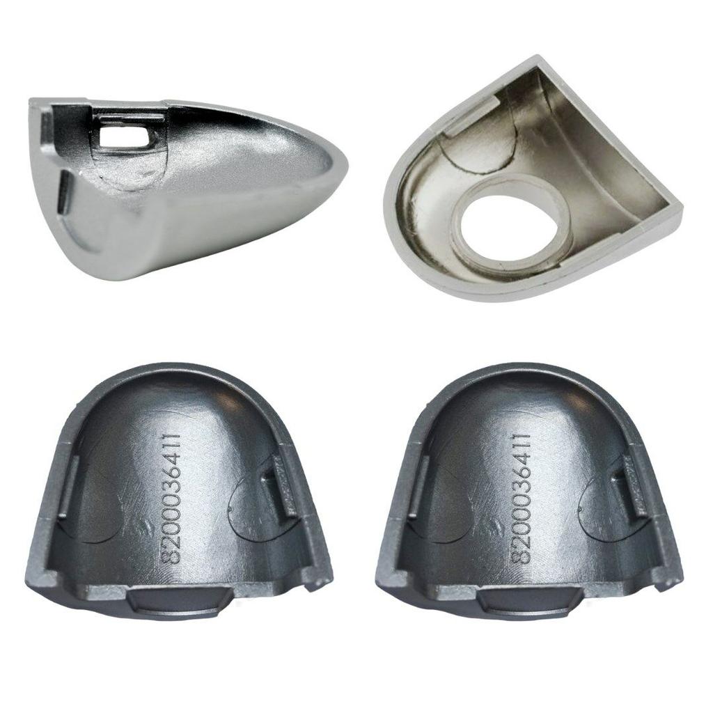 Комплект накладок на замочную скважину для наружной дверной ручки для Renault Megan 2 Grey