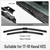Great Wall Haval H2 Frameless Silent Front and Rear Wiper Blades