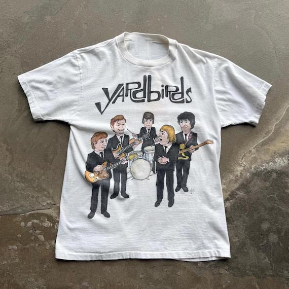 Футболка с логотипом группы The Yardbirds 80-х годов Унисекс Все размеры S5XL ZL216 Унисекс Футболка