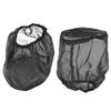 Air Filter Socks Universal Oilproof Maintenance Air Filter Cover Dustproof Black (Small)