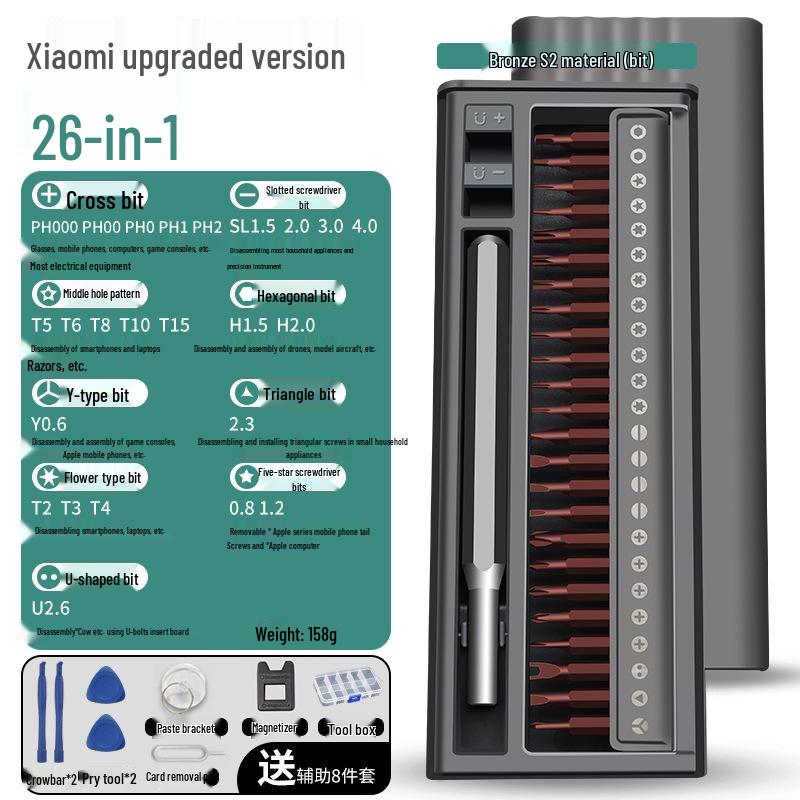 Набор прецизионных отверток для мобильных устройств и компьютеров - Профессиональный набор инструментов для ремонта и чистки