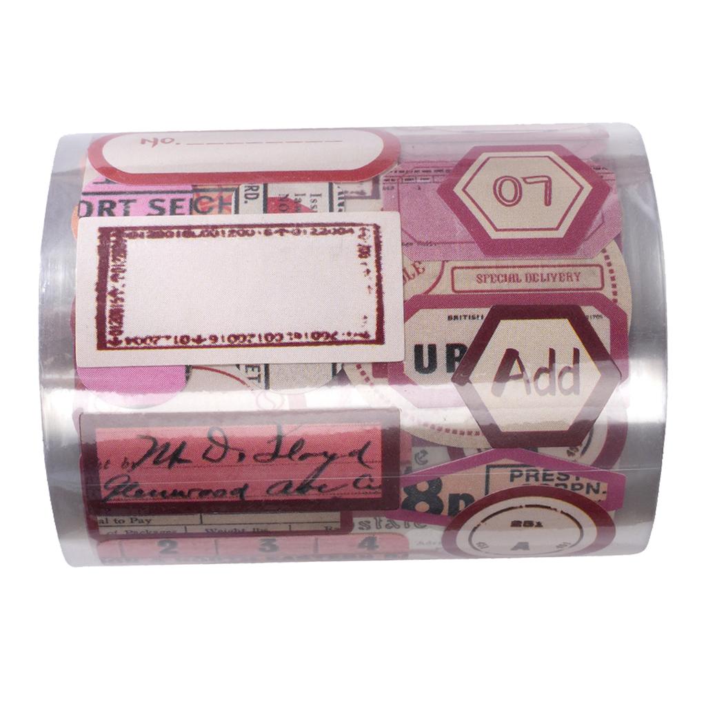 Винтажные наклейки для скрапбукинга, многоразовые декоративные наклейки для скрапбукинга для открыток с поделками 