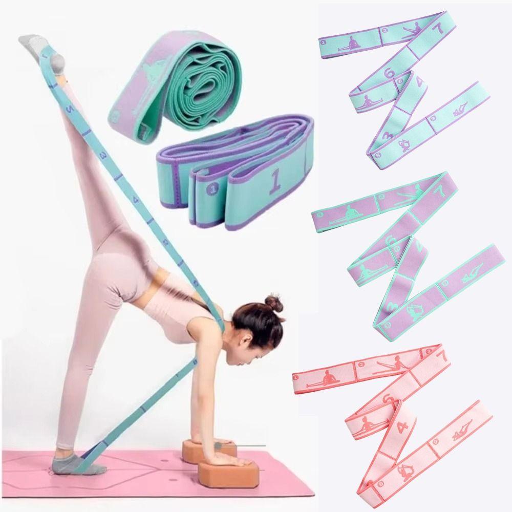 Эластичная лента для растяжки, эластичный пояс для танцев, ленты для растяжки мышц, фитнес-резинки, тренажерный зал, фитнес