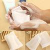 Mesh Foaming Soap Bags Facial Cleanser Foam Bag Drawstring Shower Bubble Foam Net Bath Body Washing Household Cleaning Supplies