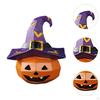 Resin Sculpture Craft Halloween Pumpkin Decoration for Shelf Table Landscape