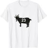 Футболка GOAT Greatest Of All Time 23 для баскетбола