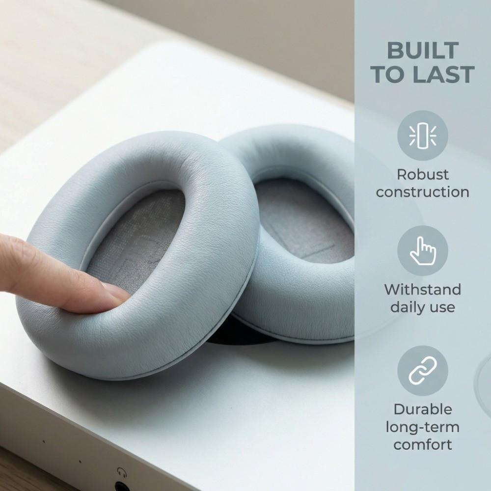 Enhanced Bass Performance Ear Foam Cushions for Edifier W820BT/W828NB Audio Equipment Care