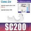 Пневмоцилиндр CS1-F U с кронштейном для магнитного выключателя CMSG, крепежным кронштейном MBB и аксессуарами для цилиндра D-A93 SU.