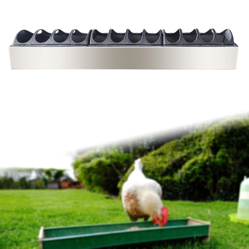 Кормушка Лоток для кормления Легкий Большая вместимость Диспенсер для цыплят Поилка для голубей
