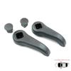 BDP619-1 2 Pieces Seat Handle Adjustment Grip Lever 7701209658 Front for Renault Clio MK2 Twingo MK1