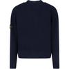 Stone Island V-Neck Logo Button Long Sleeve Knit Sweater Men sweater L1S155100009S00D8-V0020