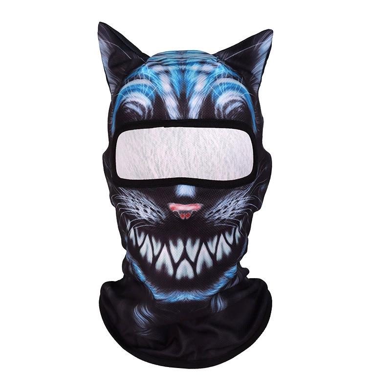Animal Sunscreen Mask Facekini 3d Funny Outdoor Full Face Protection