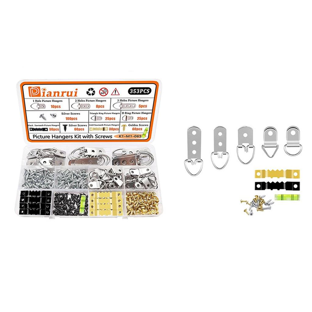 Frame Hardware Accessories – Hooks, Rings & Sawtooth Hangers for Albums & Art