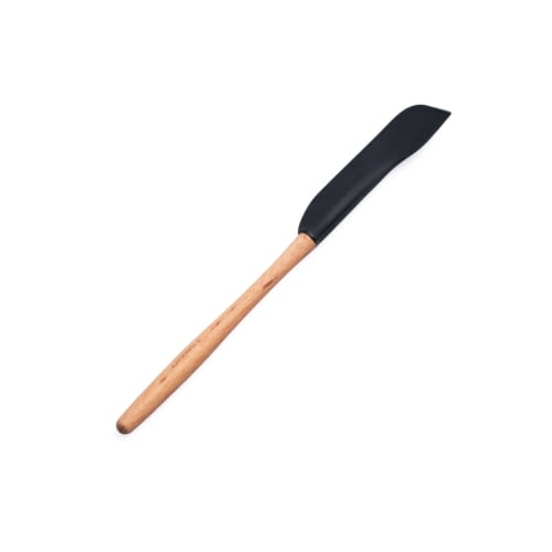 Suncraft Slim Silicone Spatula, Black, Kitchen Tool for Working Women, WW-215