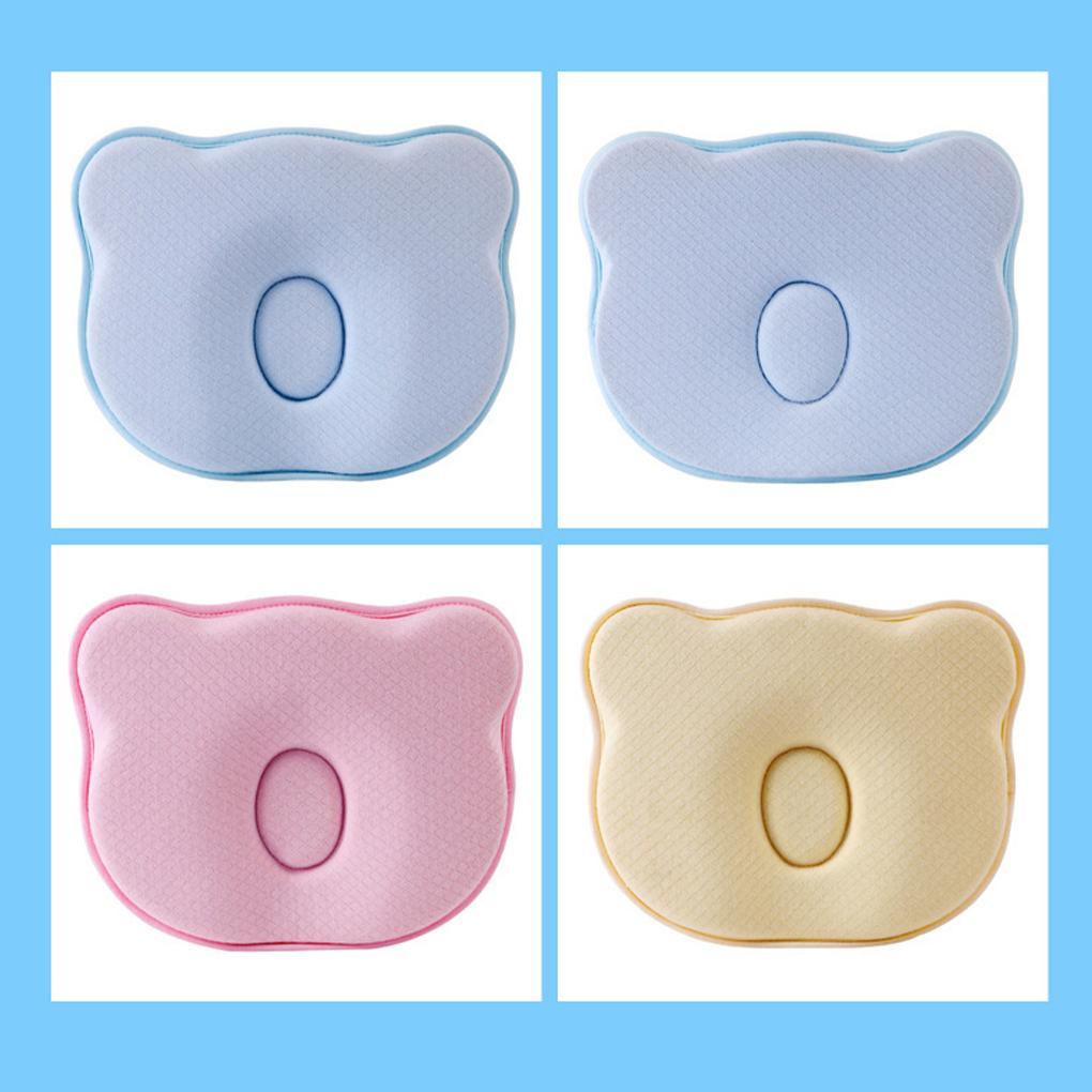 Подушка для сна Формирование головы Детская подушка Дышащая Для кормления Портативная Для малышей Новорожденный Защита Подголовник Позиционер