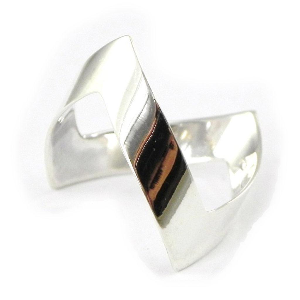 Silver Ring 'Dance' Silver - 5 Mm