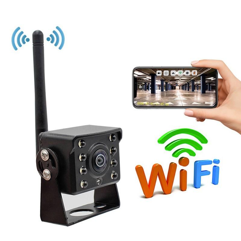 Автомобильная камера HD ночного видения, Wi-Fi, мобильный телефон, взаимосвязанная автомобильная задняя камера, камера заднего вида для слепых зон для микроавтобуса, грузовика