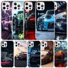 Спортивный автомобиль 911 Мягкий чехол для iPhone 16 17 Air 15 14 Pro Max 16E Чехол для телефона 13 Mini 12 11 7 SE 8 Чехлы с принтом Fit 16 17 A