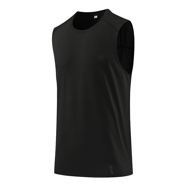 Men's Quick-Dry Sleeveless Sports Vest - Summer Fitness Running Tank Top