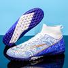 Foreign Trade Football Shoes Male Broken Nails Primary School Students Adolescent Mandarin Duck Couple Artificial Grass Spike Training