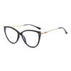Tortoiseshell Cat-Eye Glasses for Nearsighted Women: Light, Large Frames, Decorative, Fits Square/Round Faces, Prescription-Ready