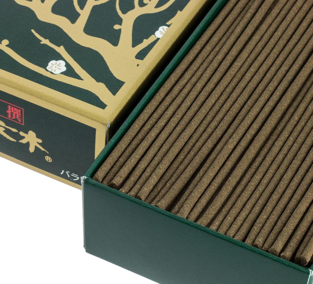 Baieido's Special Selection of Kobunki Incense Sticks, Short, Small Size, Loose Pack