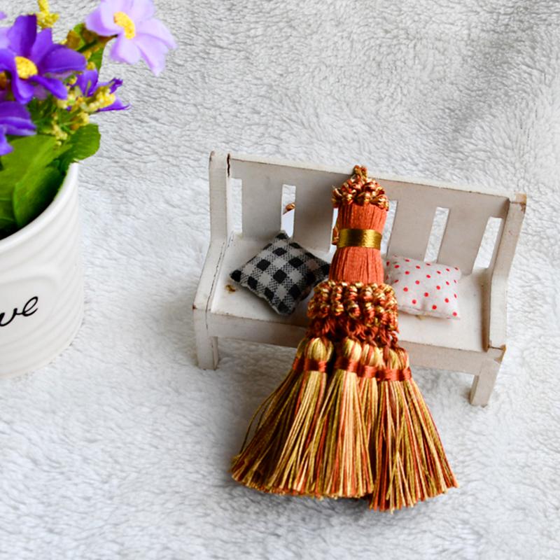 2 шт. украшения для одежды многофункциональные аксессуары для штор изящная окантовка края своими руками украшение шелковая кисточка пряжка для ключей