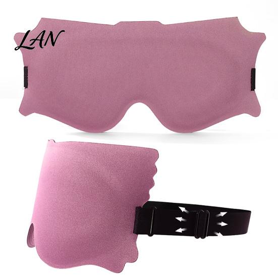 Soft Sleeping Mask for Men Women Sleep Eye Women, Lash Extensions 3D Contoured Mask, Lightweight Bedroom Travel Blackout Night Blindfold Shade