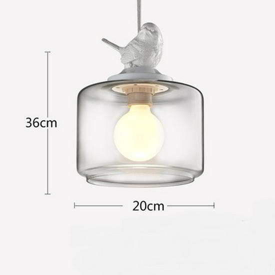Nordic Minimalist Designer Bird Light for Restaurant & Bar 