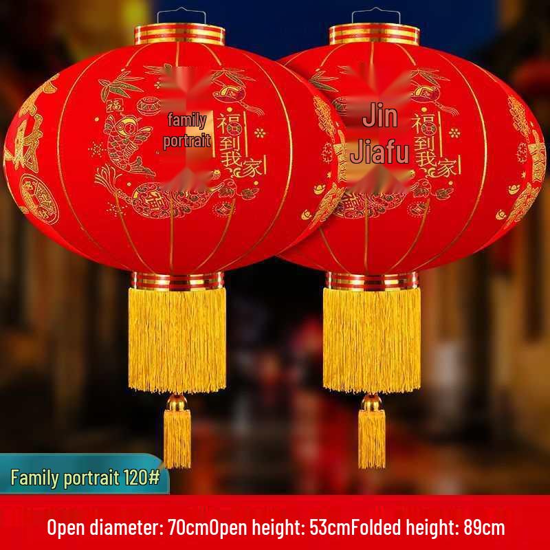 Новый стиль Красный фонарь с подсветкой для украшения на Новый год и Праздник весны