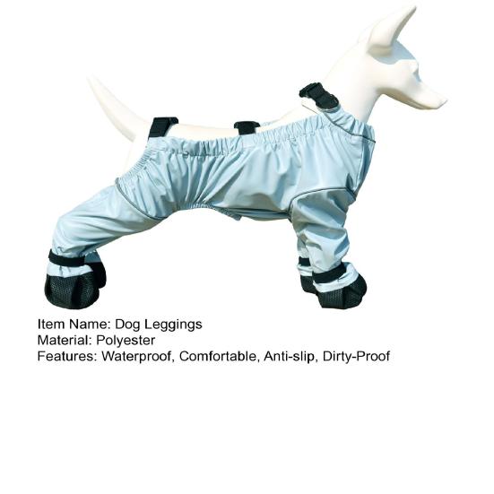 Ботинки для собак, леггинсы, водонепроницаемые ботинки на подтяжках, нескользящие, защита для лап собак, грязезащитные, для собак, снега, дождя, штаны, обувь для прогулок на свежем воздухе, бега, походов