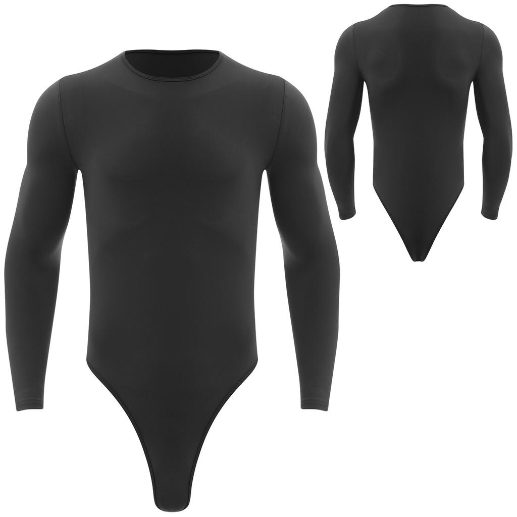 Мужская однотонная майка, трико для борьбы, нижнее белье, повседневная домашняя одежда, пижамы, нижнее белье, комбинезоны с высоким вырезом, стринги