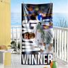 The Goat Action Beach Towel Super Soft & Absorbent Comfortable Lightweight Suitable for Sports, Travel, Swimming, Yoga, Bathroom, Beach, And Pool