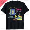 Забавный подарок на день рождения 1980 80-х годов кассета восьмидесятых винтажная футболка хлопок женщины мужчины стиль рубашки для унисекс одежда уличная одежда