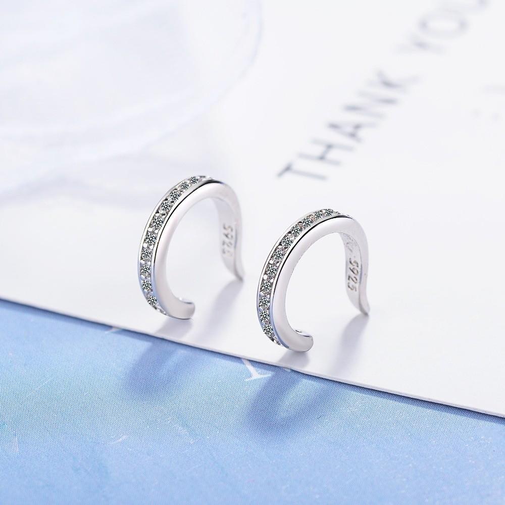 Reusable Clip Earrings Punk Rock Style No Hole Ear Clip Fashion Ear Corrector Clips Daily Wear