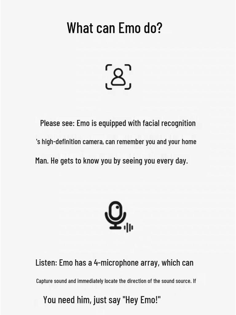 Эмо ИИ Робот Питомец: Двуязычная игрушка-компаньон и для эмоциональной поддержки