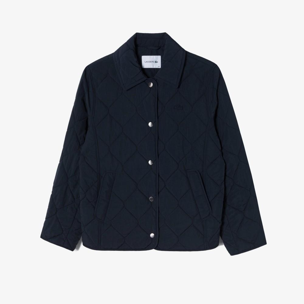 [lacoste] Women's Quilted Pattern Padded Jumper BF265E-56GHDE
