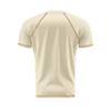 Men's Shoulder Length Short Sleeved Collar T-shirt Casual Round Neck Top